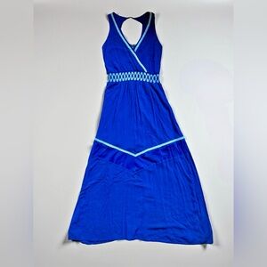 Marineblu Royal Blue Maxi Dress